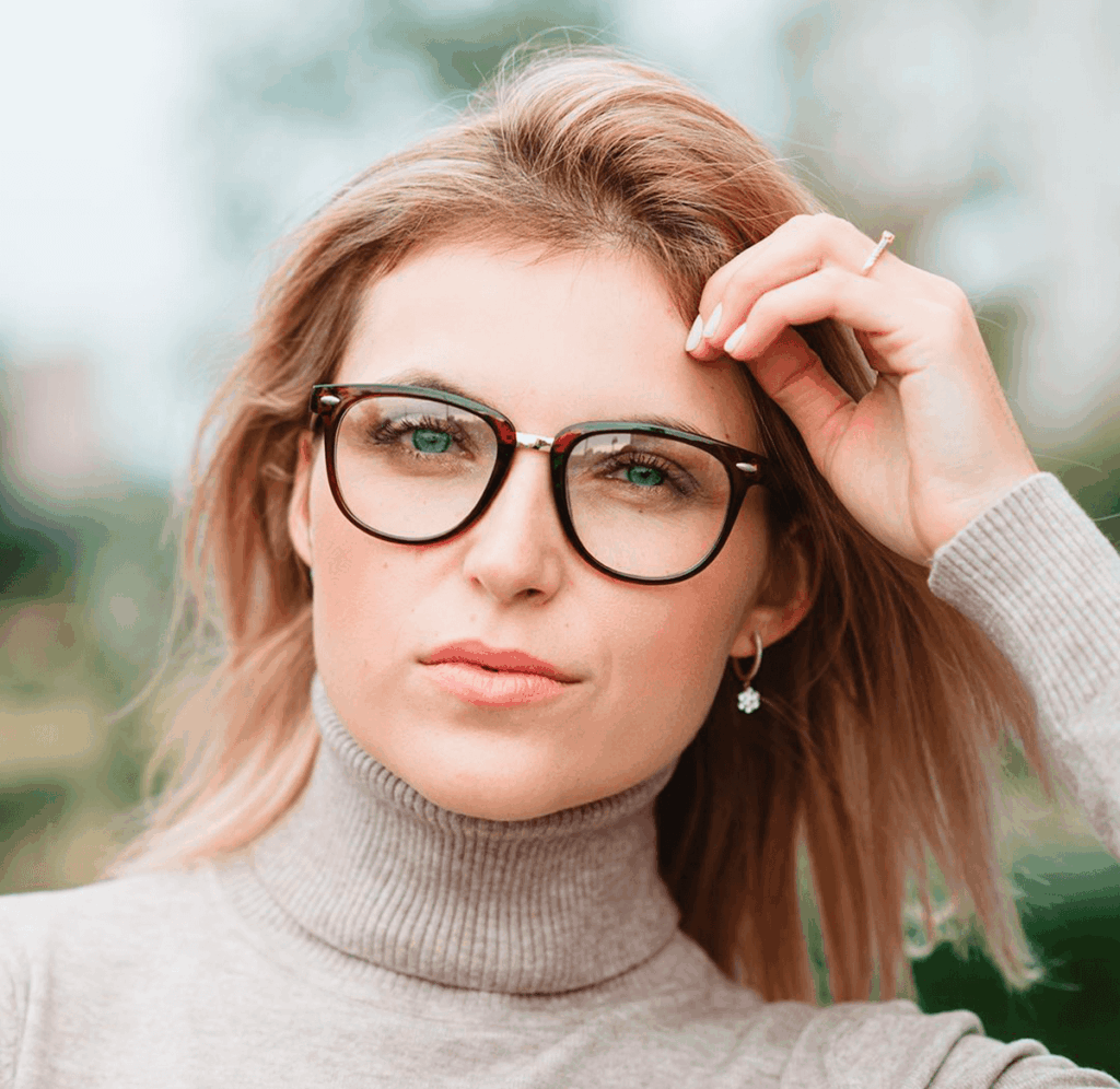 O peso da armação dos óculos te incomoda?